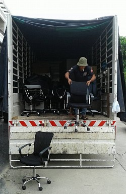 บริการรถหกล้อขนย้ายสำนักงาน ออฟฟิศ